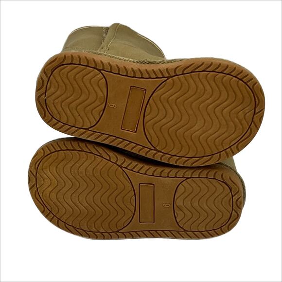Simple Joys by Carter Kai-JR Boots Khaki Size 6 - Picture 8 of 11